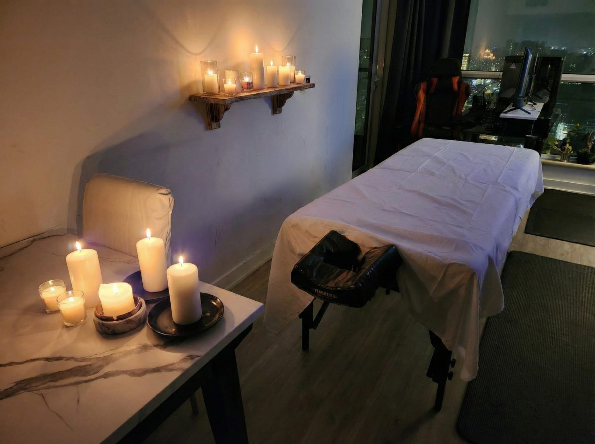 massage bed velas